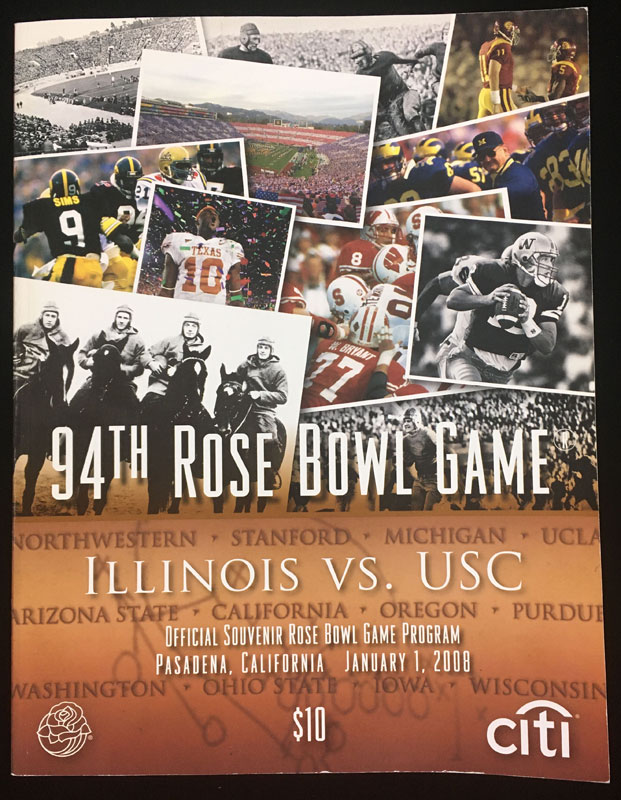 Rose Bowl 2008 College Football Program