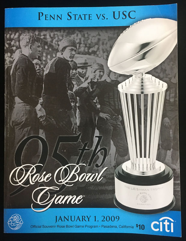 Rose Bowl 2009 College Football Program