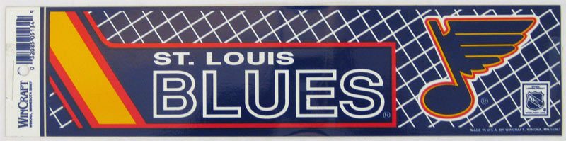 St Louis Blues Bumper Sticker