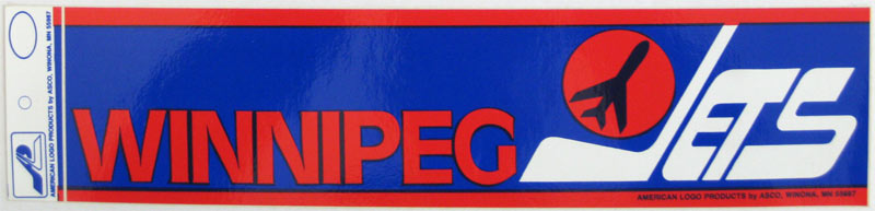 Winnipeg Jets Bumper Sticker