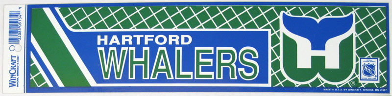 Hartfold Whalers Bumper Sticker