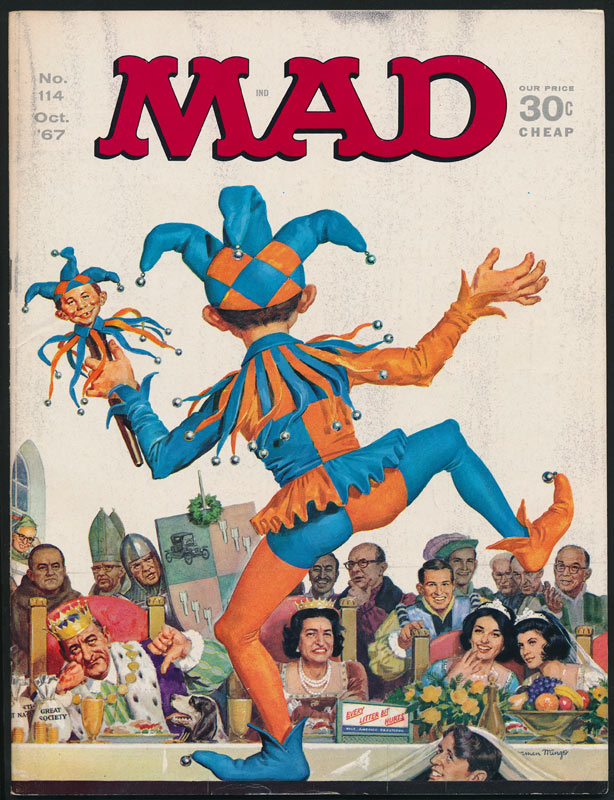 【額縁付き】mad magazine 12 A2ポスター MAD MAGAZINE POSTER BOOK By Editors of Mad Magazine 16x12