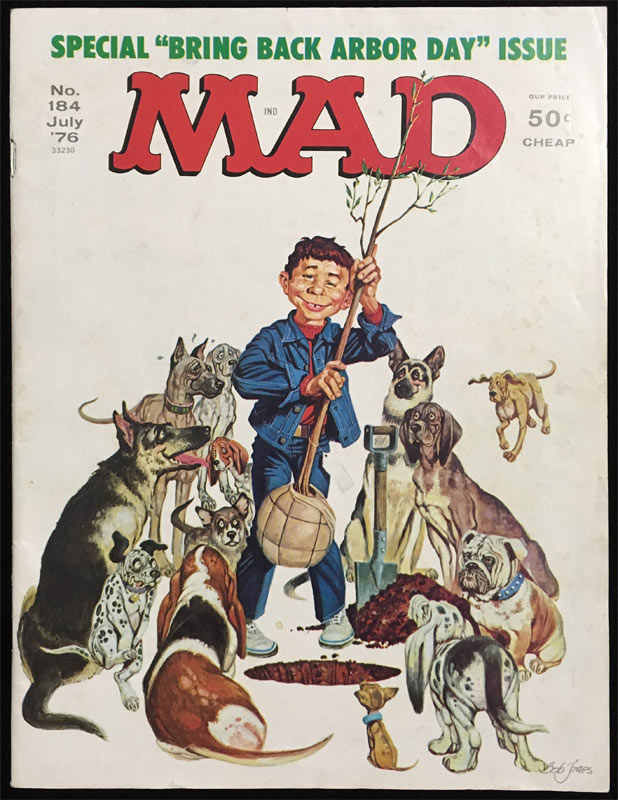 額縁付き】mad magazine ⑧ A2ポスター