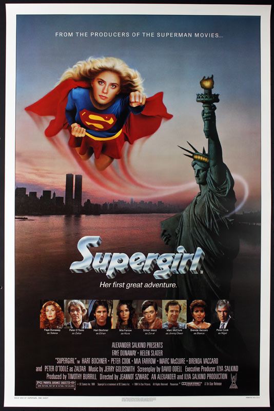 Supergirl Movie Poster