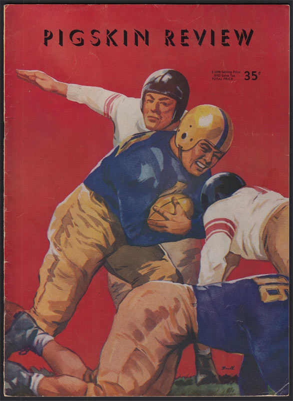 1948 Cal vs USC Program