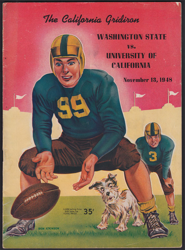 Washington State vs Cal 1948 Program