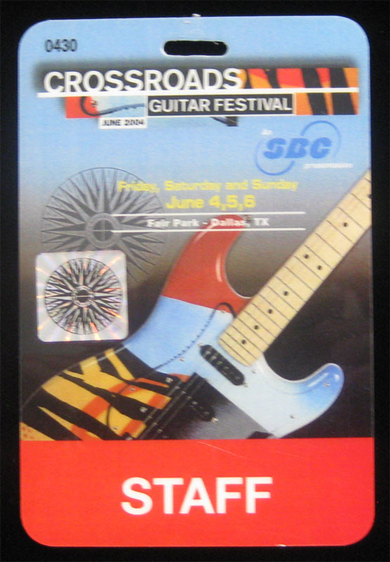 Crossroads Guitar Festival 2004 Laminate