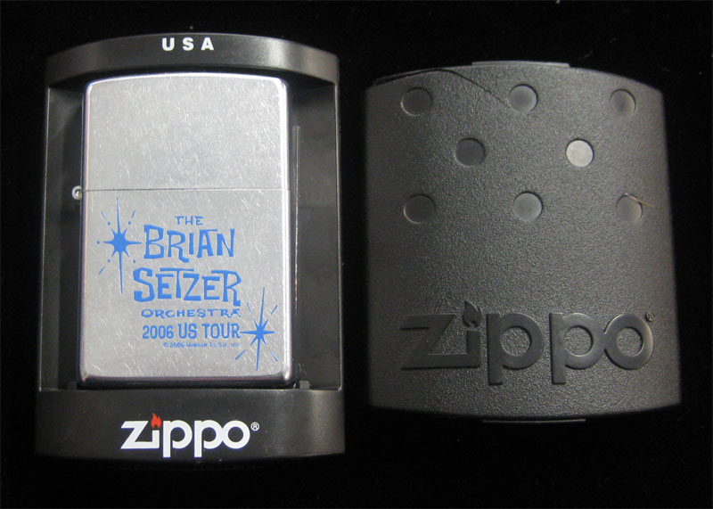 Brian Setzer Orchestra 2006 US Tour Zippo Lighter