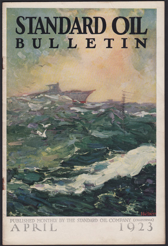 Standard Oil Bulletin April 1923 Magazine