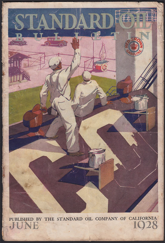 Standard Oil Bulletin June 1928 Magazine