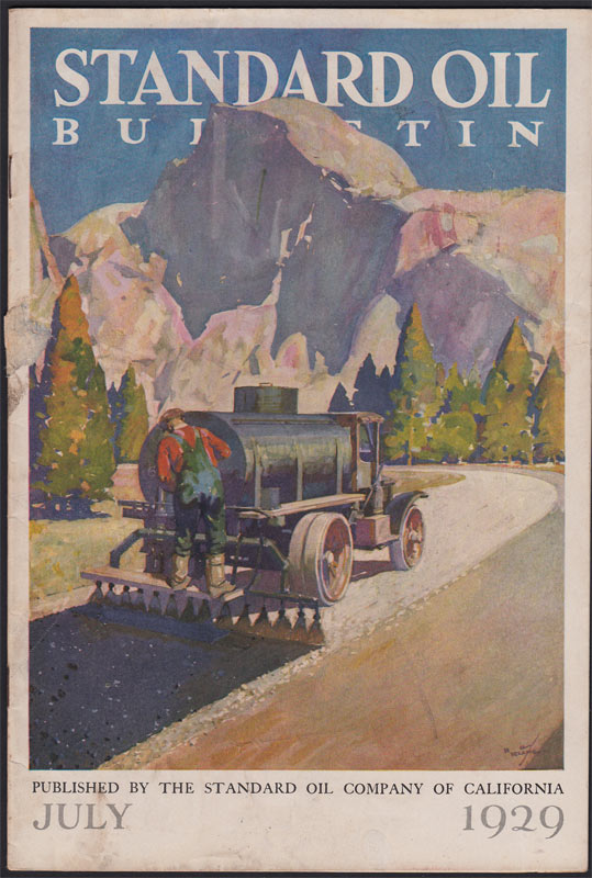 Standard Oil Bulletin July 1929 Magazine