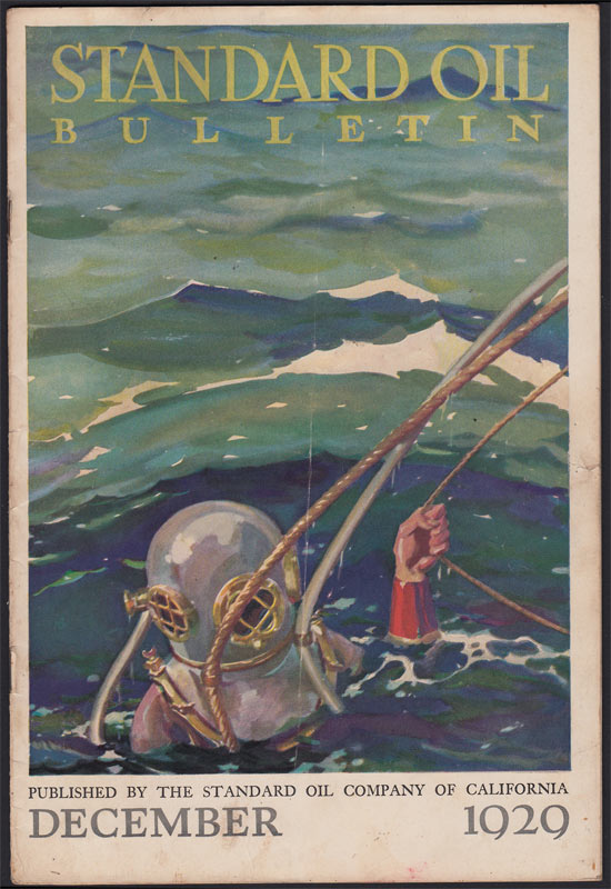 Standard Oil Bulletin December 1929 Magazine