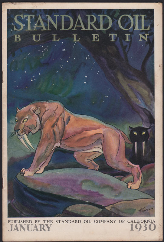 Standard Oil Bulletin January 1930 Magazine