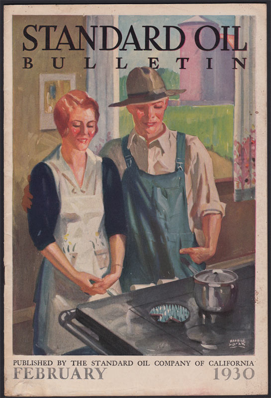 Standard Oil Bulletin February 1930 Magazine
