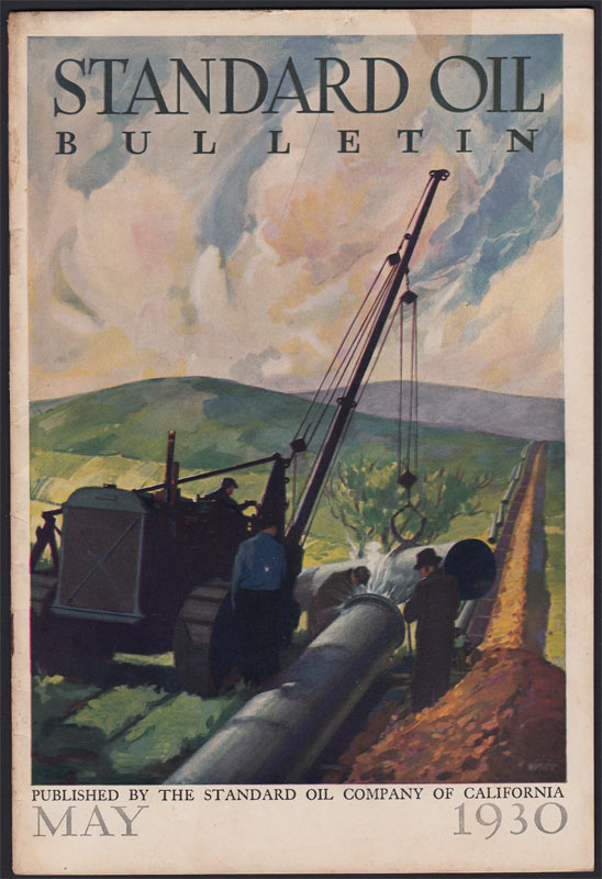 Standard Oil Bulletin May 1930 Magazine
