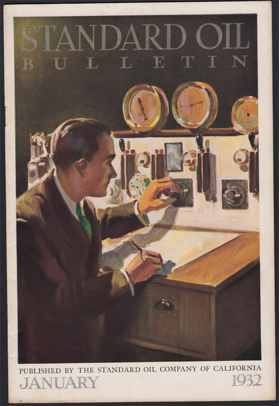 Standard Oil Bulletin January 1932 Magazine