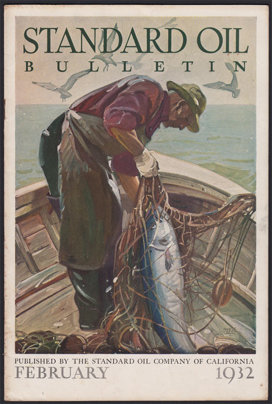Standard Oil Bulletin February 1932 Magazine