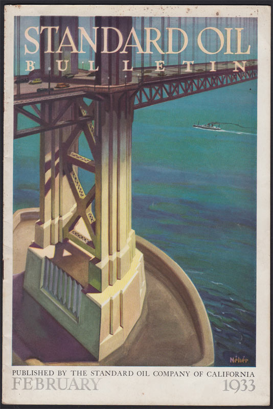 Standard Oil Bulletin February 1933 Magazine