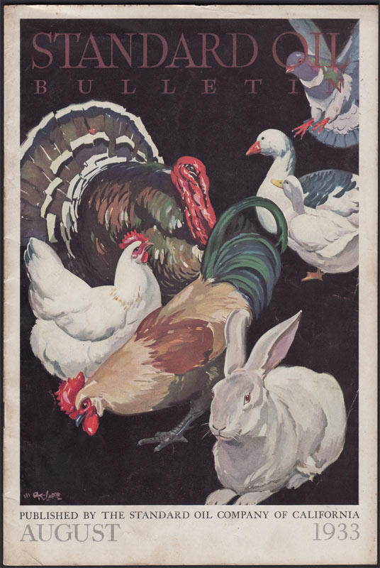 Standard Oil Bulletin August 1933 Magazine