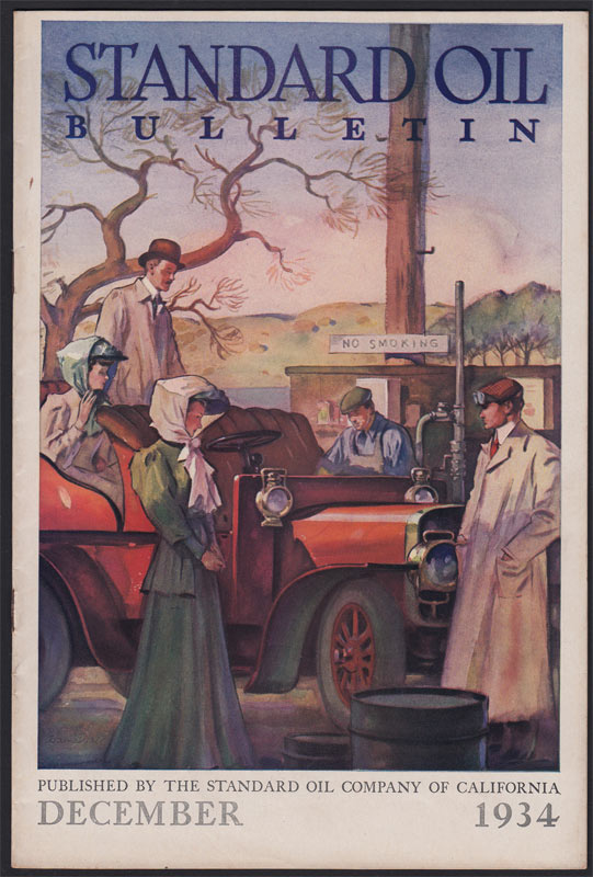 Standard Oil Bulletin December 1934 Magazine
