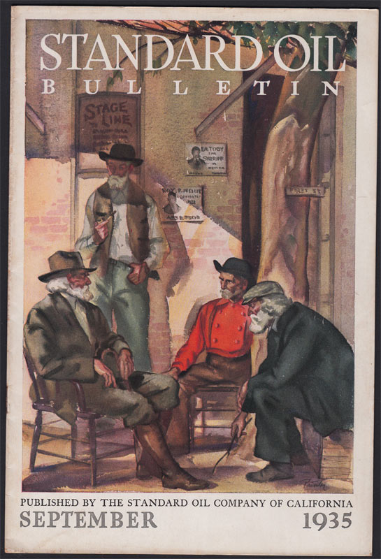 Standard Oil Bulletin September 1935 Magazine
