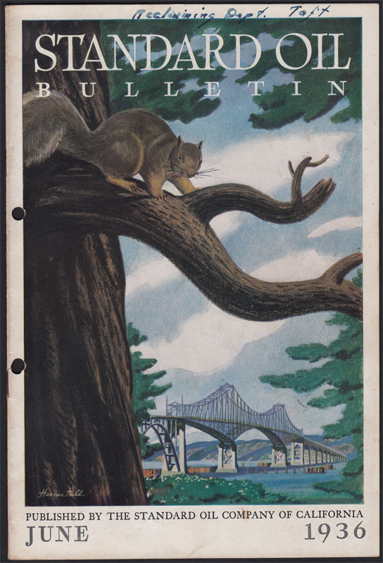 Standard Oil Bulletin June 1936 Magazine