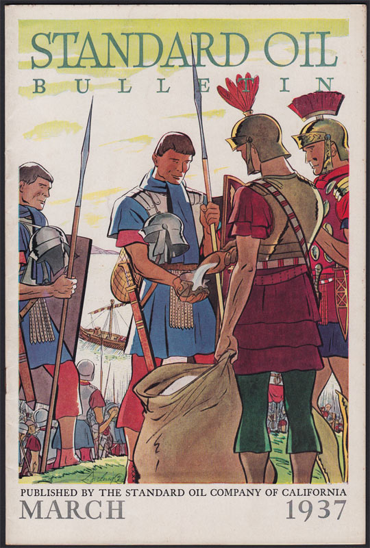 Standard Oil Bulletin March 1937 Magazine