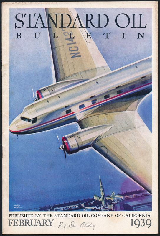 Standard Oil Bulletin February 1939 Magazine