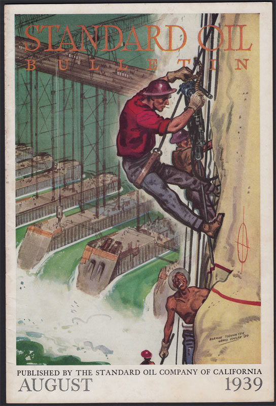 Standard Oil Bulletin August 1939 Magazine