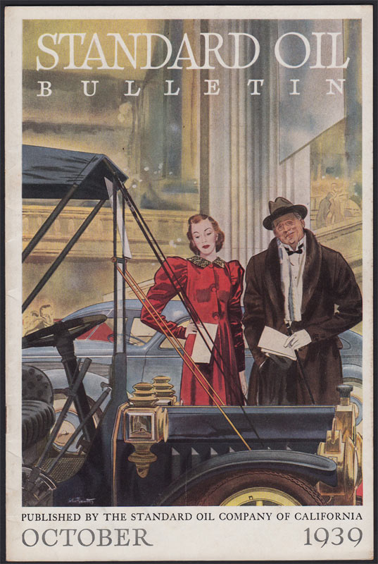 Standard Oil Bulletin October 1939 Magazine