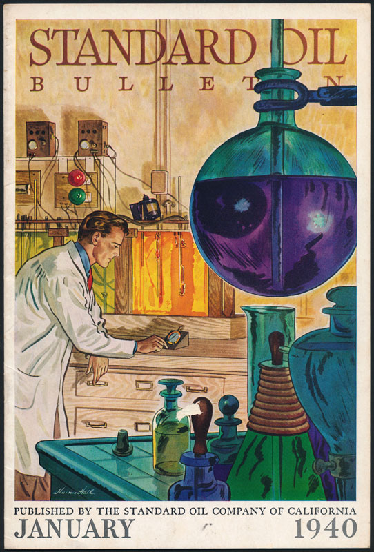Standard Oil Bulletin January 1940 Magazine