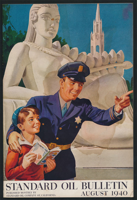 Standard Oil Bulletin August 1940 Magazine