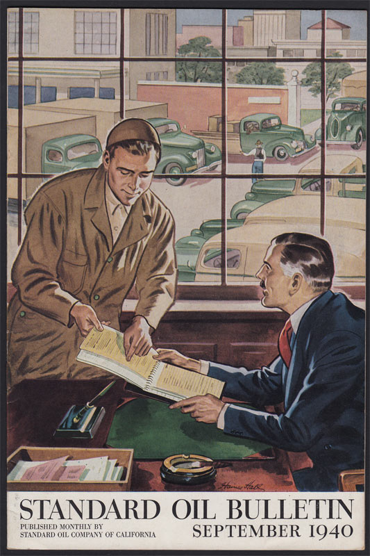 Standard Oil Bulletin September 1940 Magazine