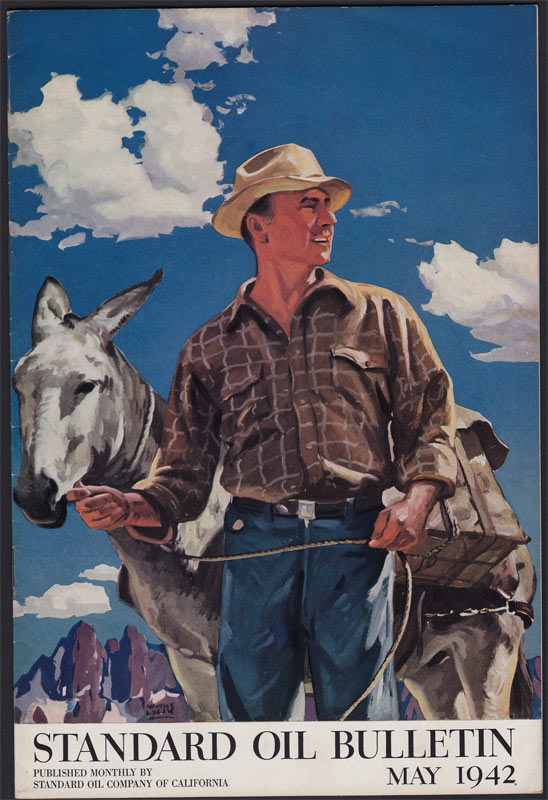 Standard Oil Bulletin May 1942 Magazine