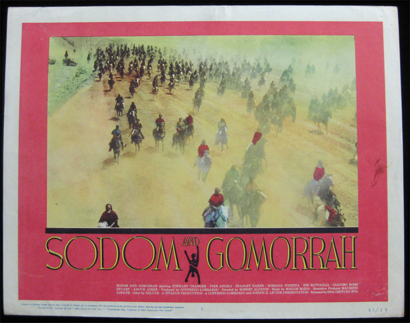 Sodom and Gomorrah Lobby Card
