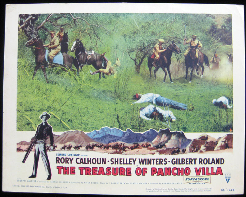 The Treasure of Pancho Villa Lobby Card