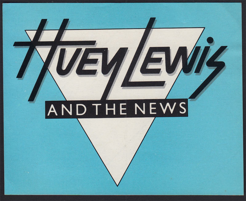 Huey Lewis and the News Backstage Pass