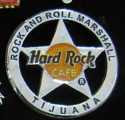 Tijuana Rock And Roll Marshall 1998 Hard Rock Cafe Pin