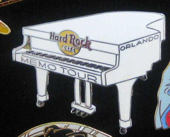 Orlando Memo Tour Hard Rock Cafe Pin