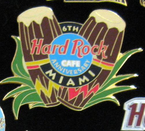 Miami 1999 Hard Rock Cafe Pin
