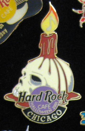 Chicago Halloween 2001 Hard Rock Cafe Pin