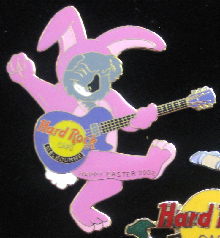 Melbourne Australia Easter 2002 Hard Rock Cafe Pin