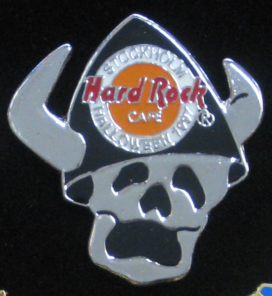 Stockholm Sweden Halloween 1997 Hard Rock Cafe Pin