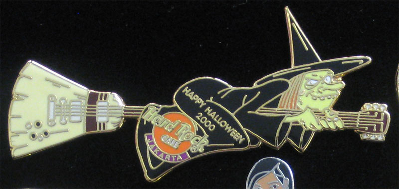 Jakarta Indonesia Halloween 2000 Hard Rock Cafe Pin