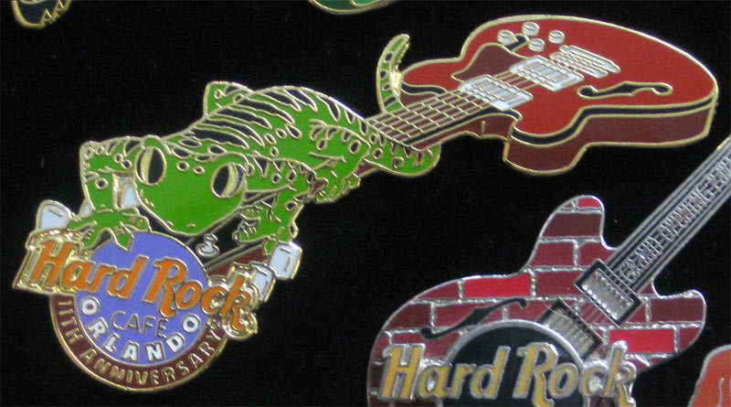 Orlando 2001 Hard Rock Cafe Pin