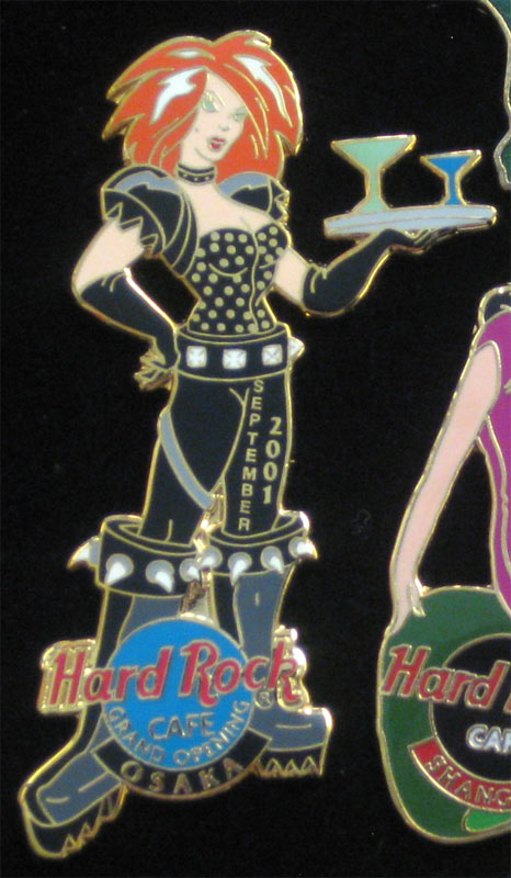 Osaka Grand Opening 2001 Hard Rock Cafe Pin