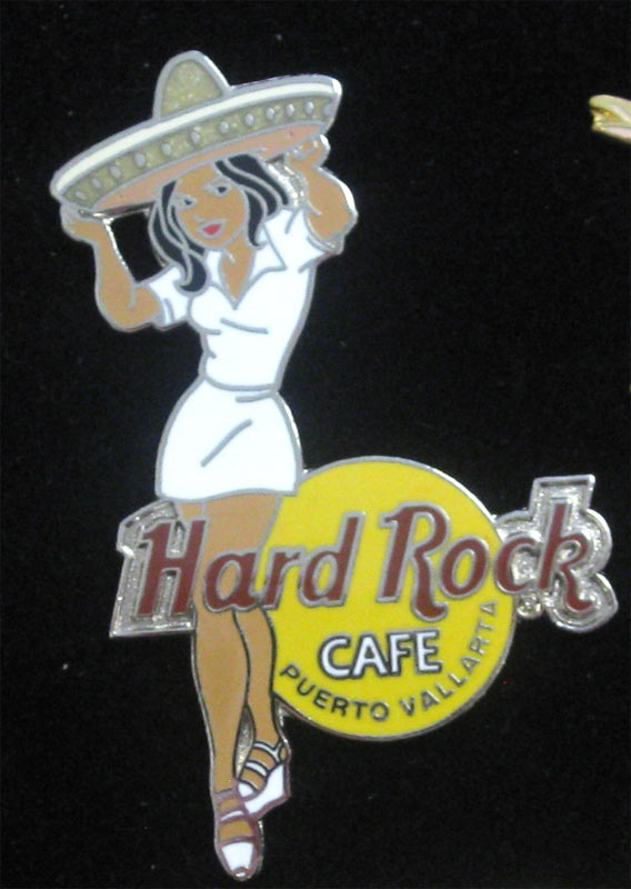 Puerto Vallarta Mexico 2002 Hard Rock Cafe Pin