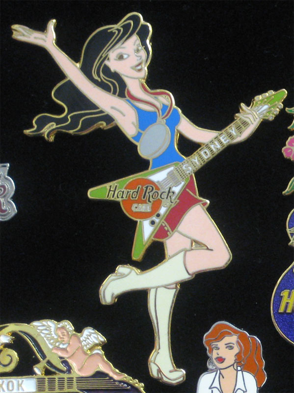 Sydney 2000 Hard Rock Cafe Pin