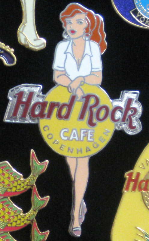Copenhagen Denmark 2002 Hard Rock Cafe Pin