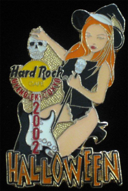 Uyeno Eki Restaurant Tokyo Halloween 2002 Hard Rock Cafe Pin